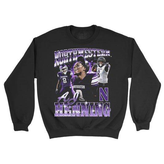 EXCLUSIVE RELEASE: AJ Henning - 90's Retro Premium Black Crew