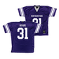 Purple Northwestern Football Jersey - Jake Arthurs