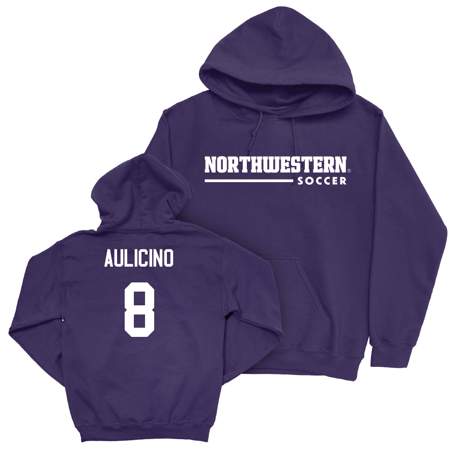 EXCLUSIVE: Josie Aulicino #8 - Northwestern Soccer Classic Hoodie