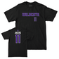 Northwestern Football Black Club Tee - Luke Akers | #11