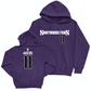 Northwestern Football Purple Sideline Hoodie - Luke Akers | #11