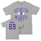 Northwestern Football Sport Grey Classic Tee  - Jack Bailey