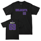 Northwestern Football Black Club Tee  - Jack Bailey