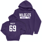 Northwestern Football Purple Staple Hoodie  - Jack Bailey