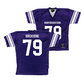 Purple Northwestern Football Jersey  - Jace Borcherding