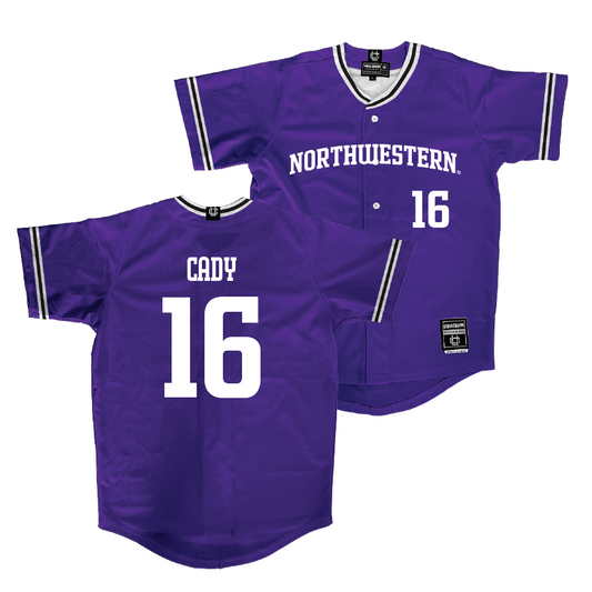 Northwestern Softball Purple Jersey - Hannah Cady | #16