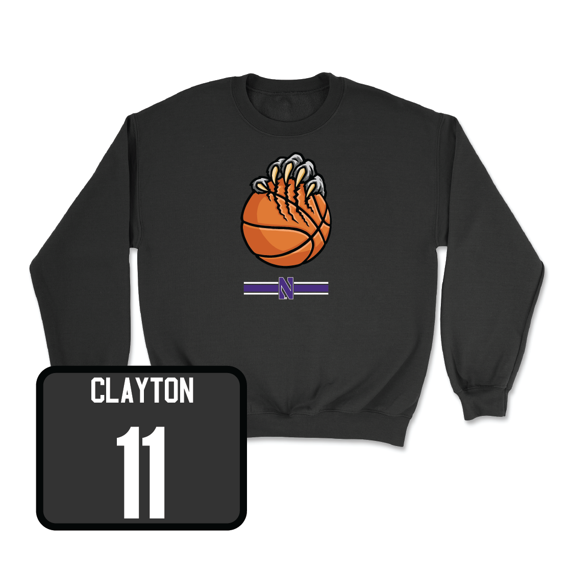 Men's Basketball Black Claw Crew - Jordan Clayton