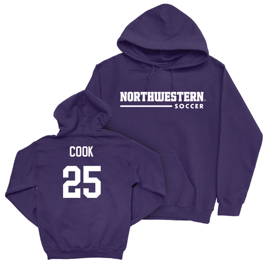 EXCLUSIVE: Gregory Cook #25 - Northwestern Soccer Classic Hoodie