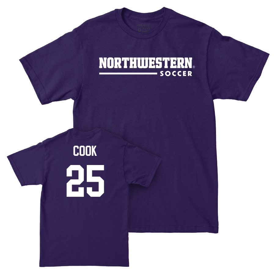 EXCLUSIVE: Gregory Cook #25 - Northwestern Soccer Classic Tee