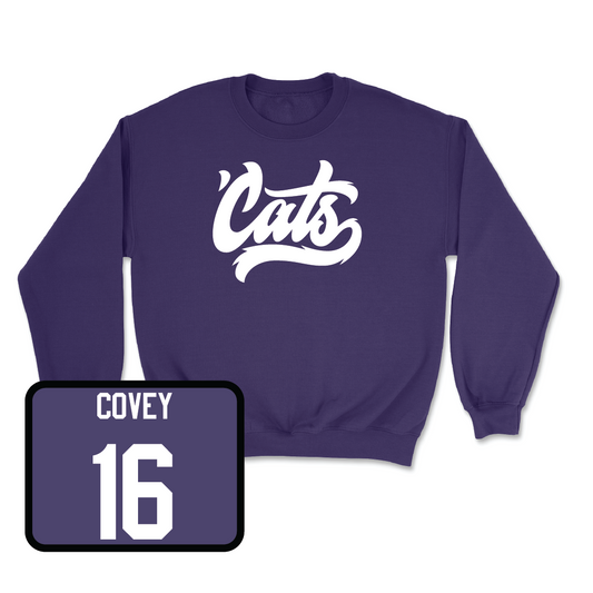 Purple Football 'Cats Crew - Frank Covey