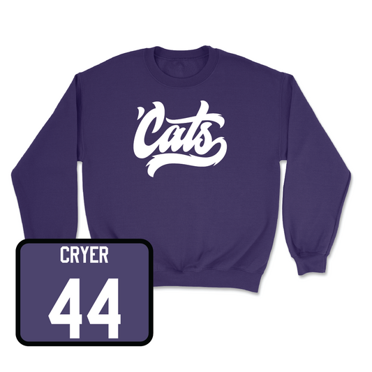 Purple Football 'Cats Crew - Justin Cryer