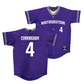 Northwestern Softball Purple Jersey  - Renae Cunningham