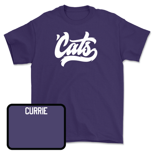 Purple Track & Field 'Cats Tee - Whitney Currie