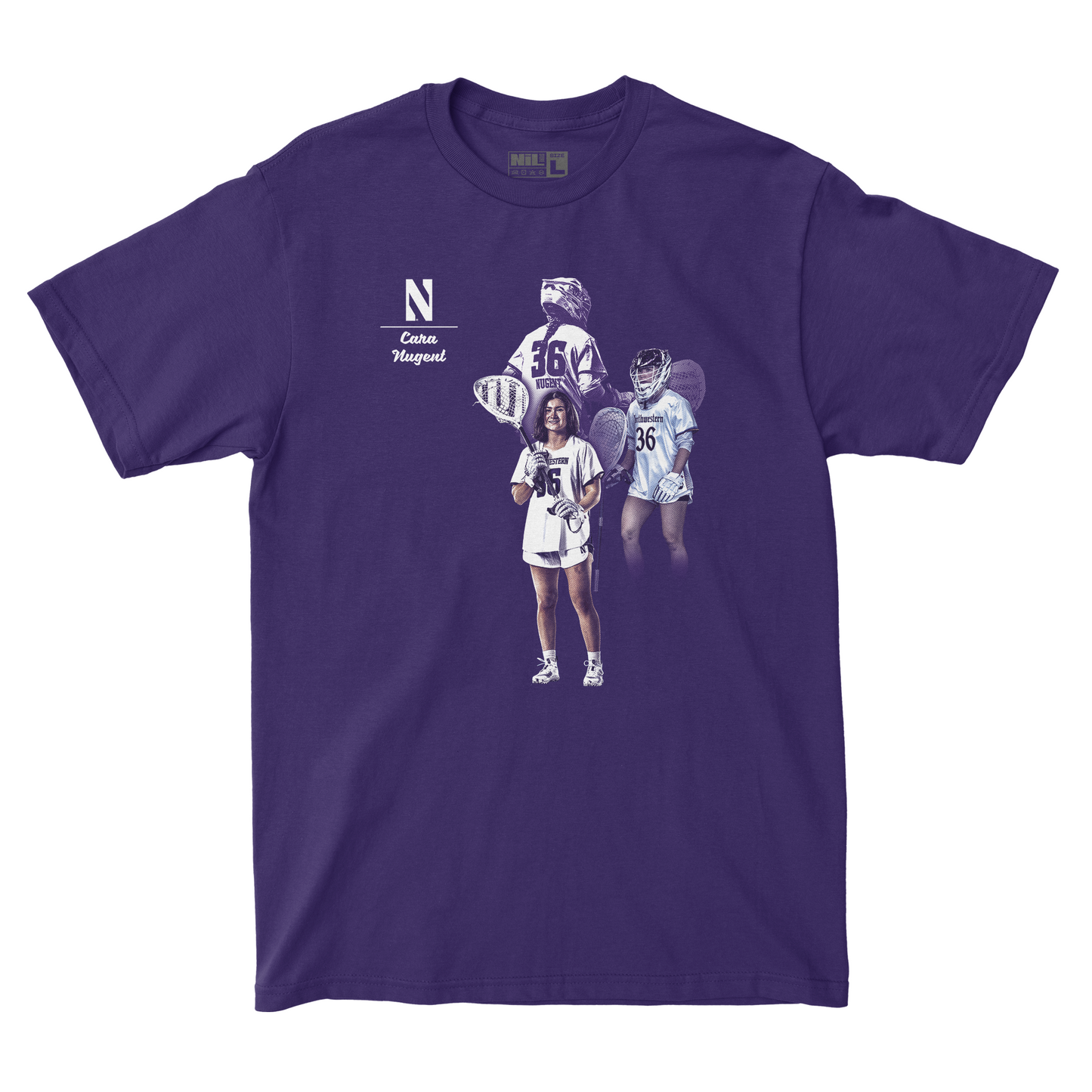 EXCLUSIVE RELEASE: Cara Nugent Portrait Purple Tee