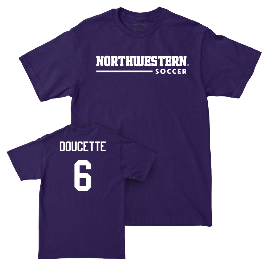 EXCLUSIVE: Nicole Doucette #6 - Northwestern Soccer Classic Tee