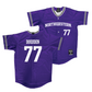 Northwestern Softball Purple Jersey  - Kate Dowden