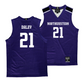 Northwestern Women's Purple Basketball Jersey  - Melannie Daley