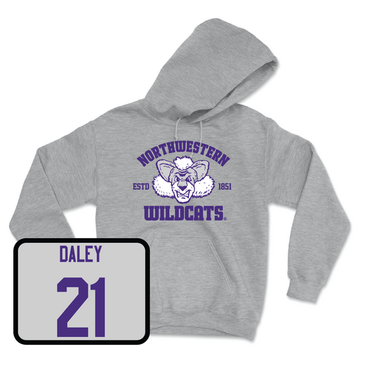 Sport Grey Women's Basketball Willie Hoodie - Melannie Daley