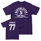 Northwestern Football Purple Arch Tee  - Henry Fioriglio