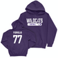 Northwestern Football Purple Staple Hoodie  - Henry Fioriglio