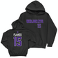 Northwestern Football Black Club Hoodie - Brendan Flakes | #15