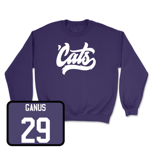 Purple Baseball 'Cats Crew - Tyler Ganus