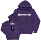 Northwestern Football Purple Sideline Hoodie - Joseph Himon | #6