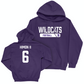 Northwestern Football Purple Staple Hoodie - Joseph Himon | #6