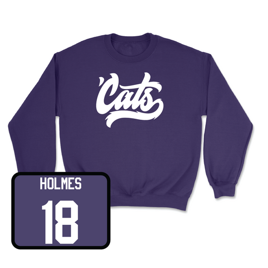 Purple Women's Lacrosse 'Cats Crew - Leah Holmes