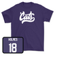 Purple Women's Lacrosse 'Cats Tee - Leah Holmes