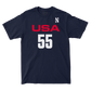 EXCLUSIVE RELEASE: 2024 USA U20 WLAX Team Navy Tee - Francesca Argentieri