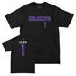 Northwestern Men's Basketball Black Club Tee  - Jalen Leach