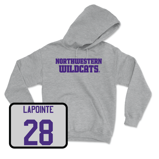 Sport Grey Women's Lacrosse Team Hoodie - Taylor Lapointe