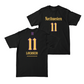 Northwestern Women's Lacrosse Black Shirsey Tee - Abby LoCascio | #11