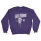 EXCLUSIVE RELEASE: Lucy Munro Illustrated Purple Crew