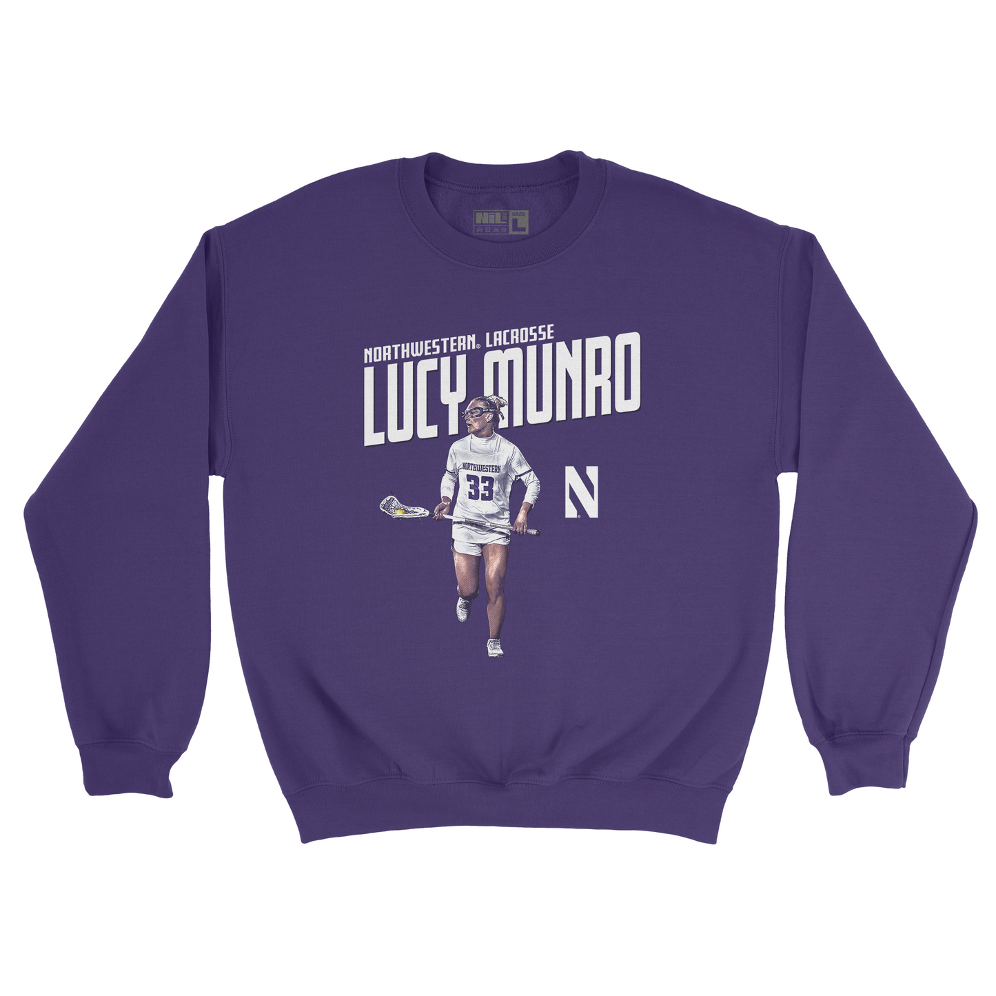 EXCLUSIVE RELEASE: Lucy Munro Illustrated Purple Crew