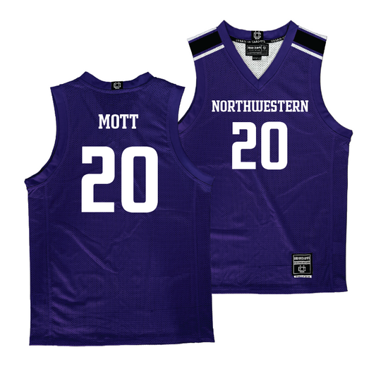 Northwestern Women's Purple Basketball Jersey - Paige Mott | #20