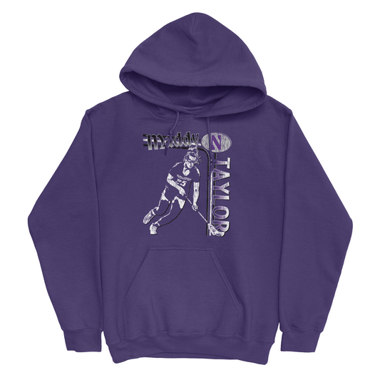 EXCLUSIVE RELEASE: Madison Taylor Illustrated Purple Hoodie