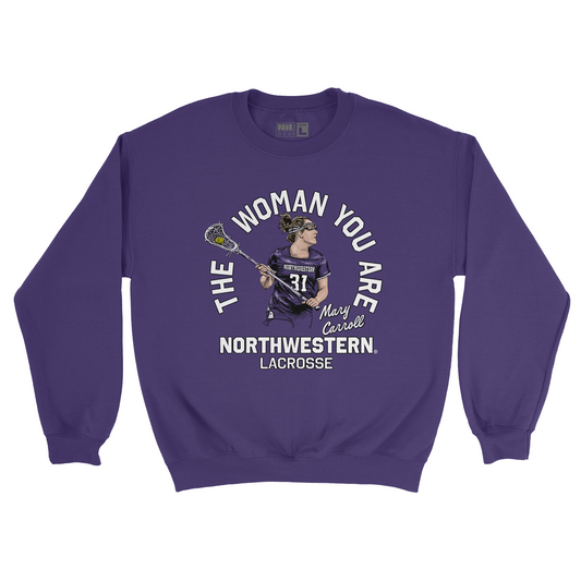 EXCLUSIVE RELEASE: Mary Carroll Illustrated Purple Crew