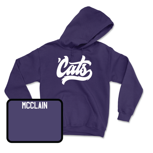 Purple Wrestling 'Cats Hoodie - Kolby McClain