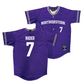 Northwestern Softball Purple Jersey  - Kelsey Nader