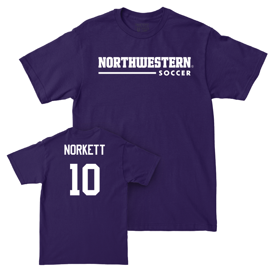 EXCLUSIVE: Megan Norkett #10 - Northwestern Soccer Classic Tee