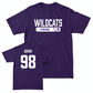 Northwestern Women's Fencing Purple Staple Tee - Isabelle Banin | #98