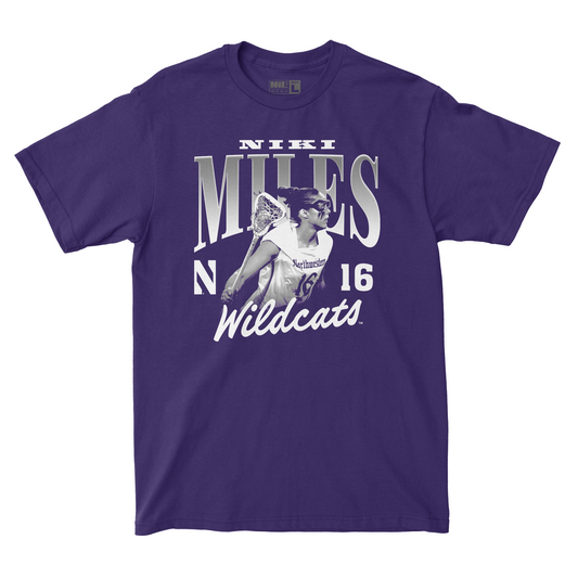 EXCLUSIVE RELEASE: Niki Miles Portrait Purple Tee
