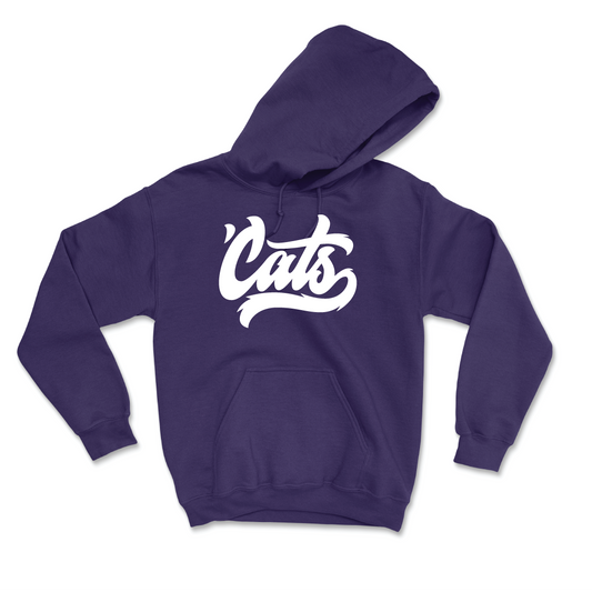 Purple Baseball 'Cats Hoodie - Chad Readey