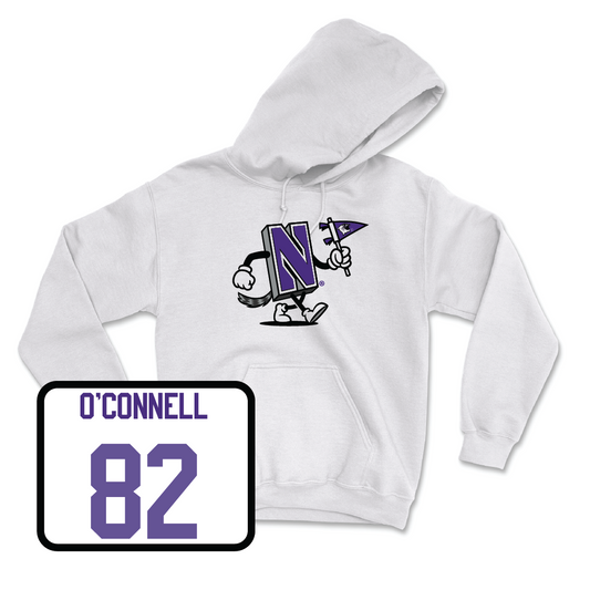 Football White Mascot Hoodie - Quintin O'Connell