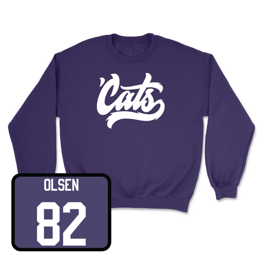 Purple Football 'Cats Crew - Jack Olsen