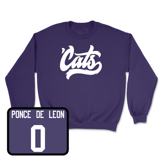 Purple Men's Soccer 'Cats Crew  - Rafael Ponce de Leon
