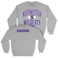 Northwestern Women's Tennis Sport Grey Classic Crew  - Kiley Rabjohns