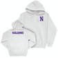 Northwestern Women's Tennis White Logo Hoodie  - Kiley Rabjohns